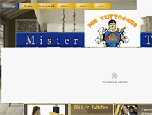 Tablet Screenshot of chiamailtuttofare.it